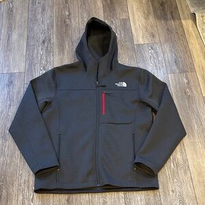 The North Face Men's Black Performance Jacket with Red Accent